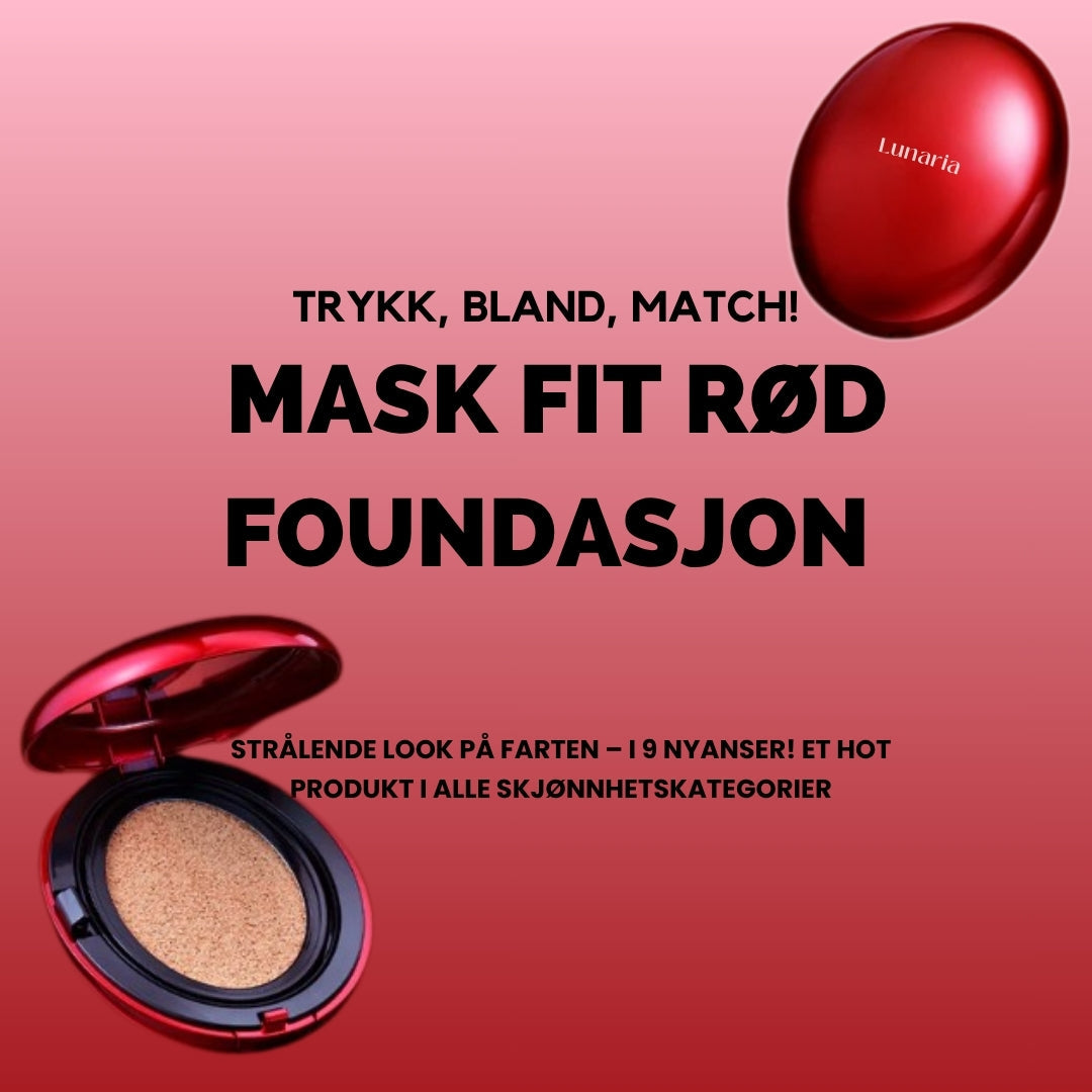 Lunaria Mask Fit Rød Foundasjon