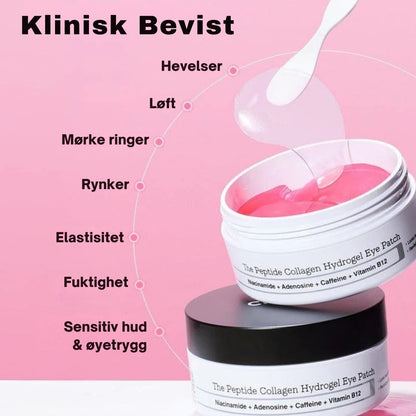Lunaria™ Peptid Kollagen Hydrogel Øyepatcher