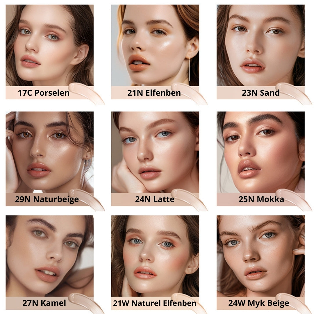 Lunaria Mask Fit Rød Foundasjon