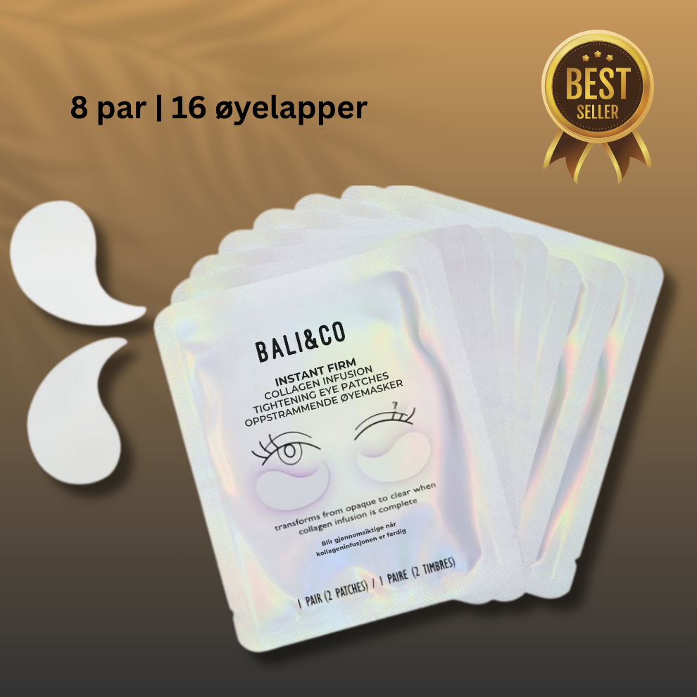 Bali&Co™ Oppstrammende øyepads med kollageninfusjon
