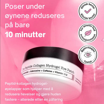 Lunaria™ Peptid Kollagen Hydrogel Øyepatcher
