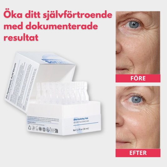 Lunaria 3 % Hyaluronsyraserum – Ultra Återfuktande