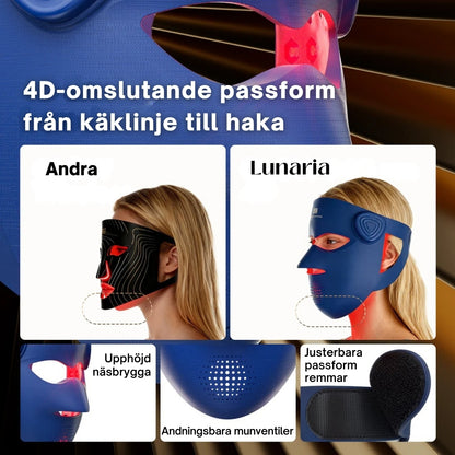 4D LED Lysterapi Ansiktsmask