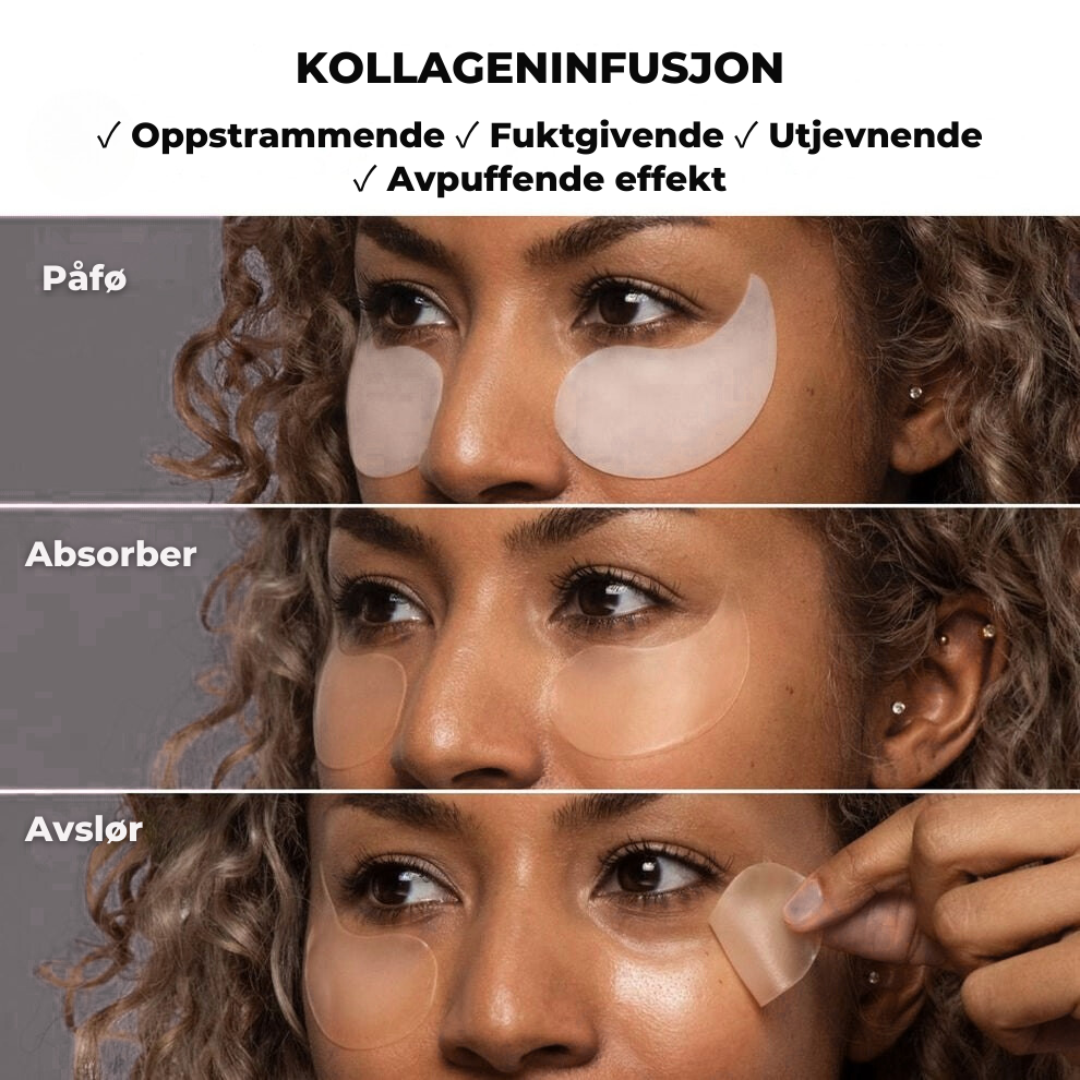 Bali&Co™ Oppstrammende øyepads med kollageninfusjon