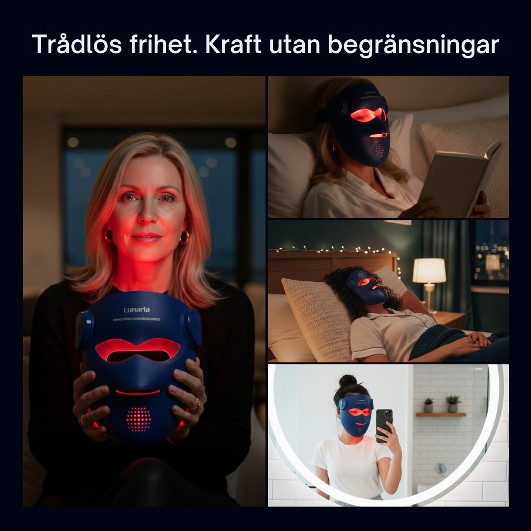 4D LED Lysterapi Ansiktsmask