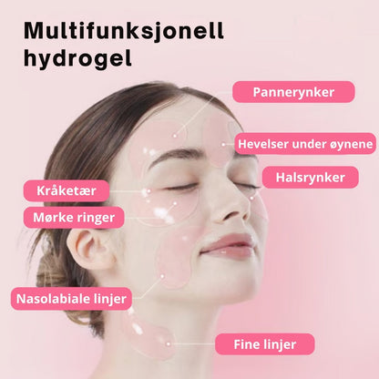 Lunaria™ Peptid Kollagen Hydrogel Øyepatcher
