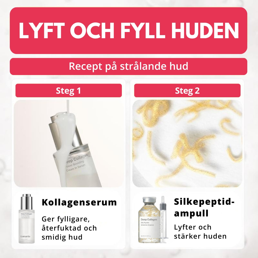 Lunaria Korean Silk-Kollagen Peptid-Liftset