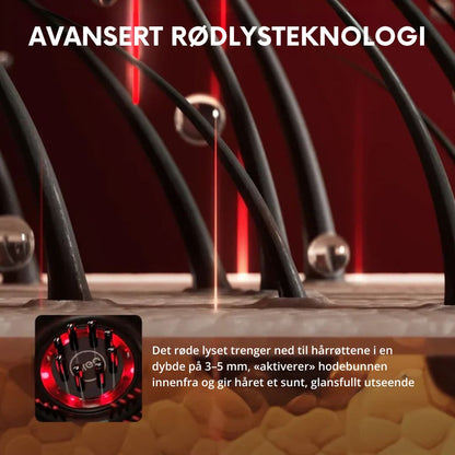 Lunaria RedGrow Hodebunnsmassasjer