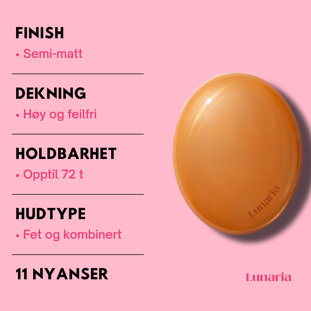 Lunaria MASK FIT AI Filter Foundasjon