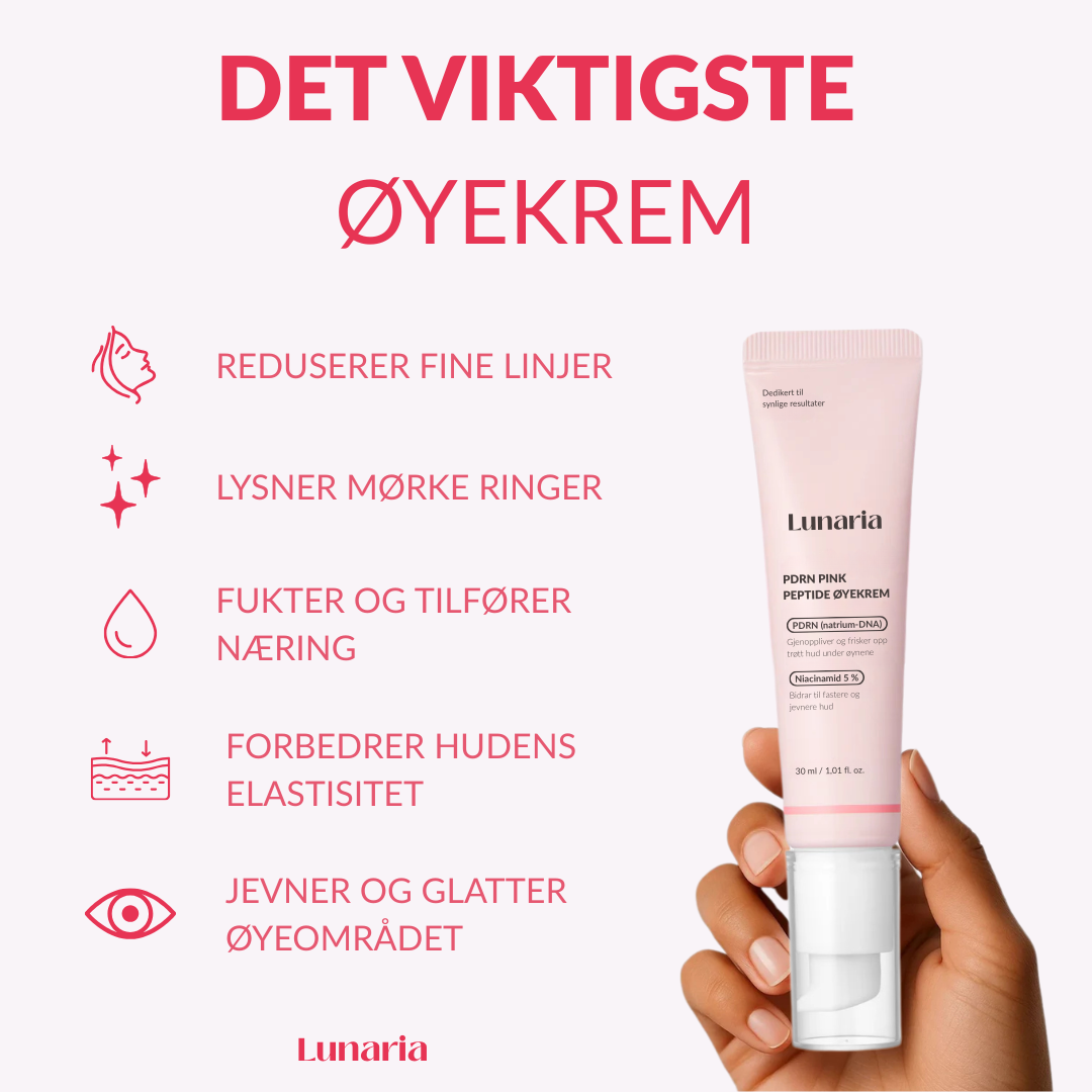 Lunaria PDRN Pink Peptide Øyekrem