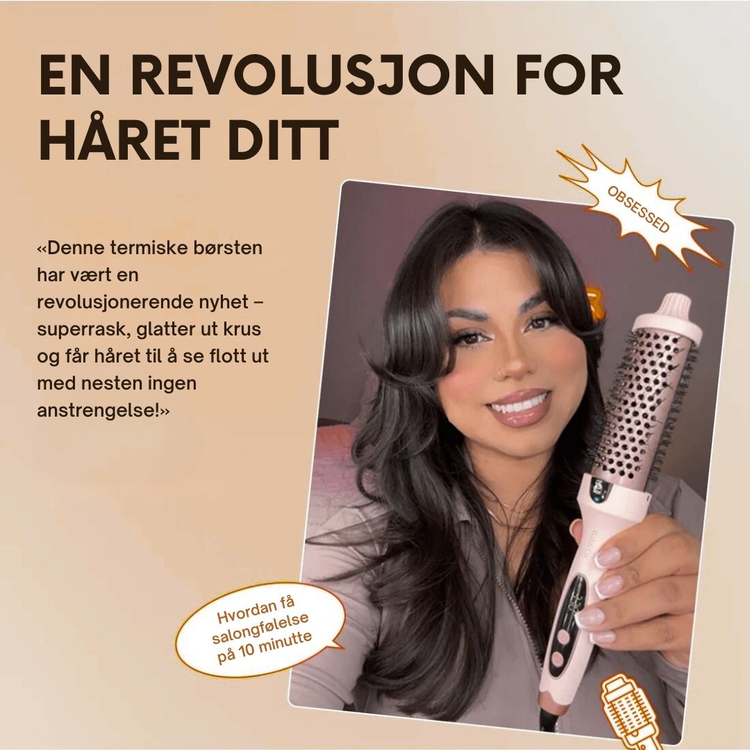 Glatt & Glans Termisk Børste