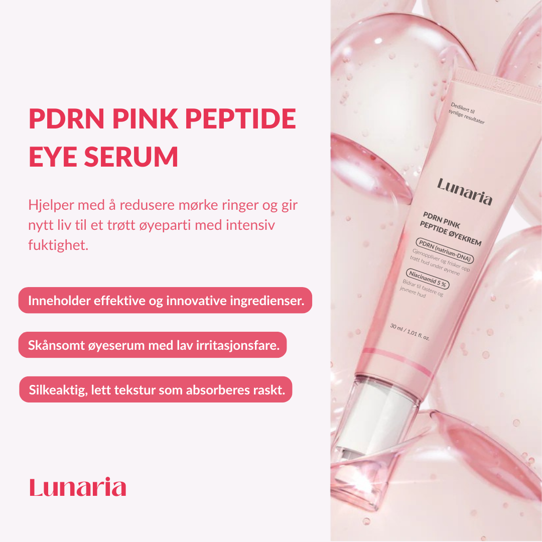 Lunaria PDRN Pink Peptide Øyekrem