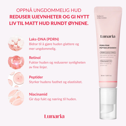 Lunaria PDRN Pink Peptide Øyekrem