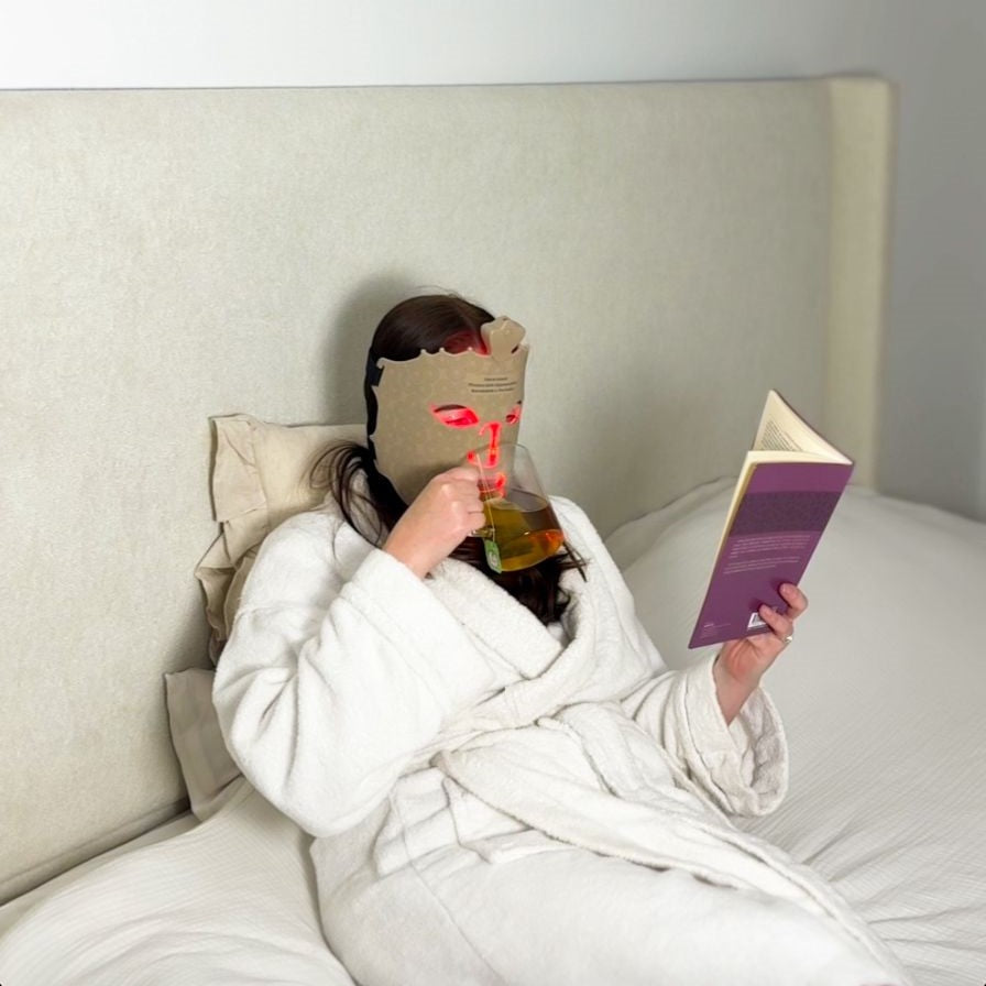 LED Lysterapi Ansiktsmaske - BARE 24 TIMER