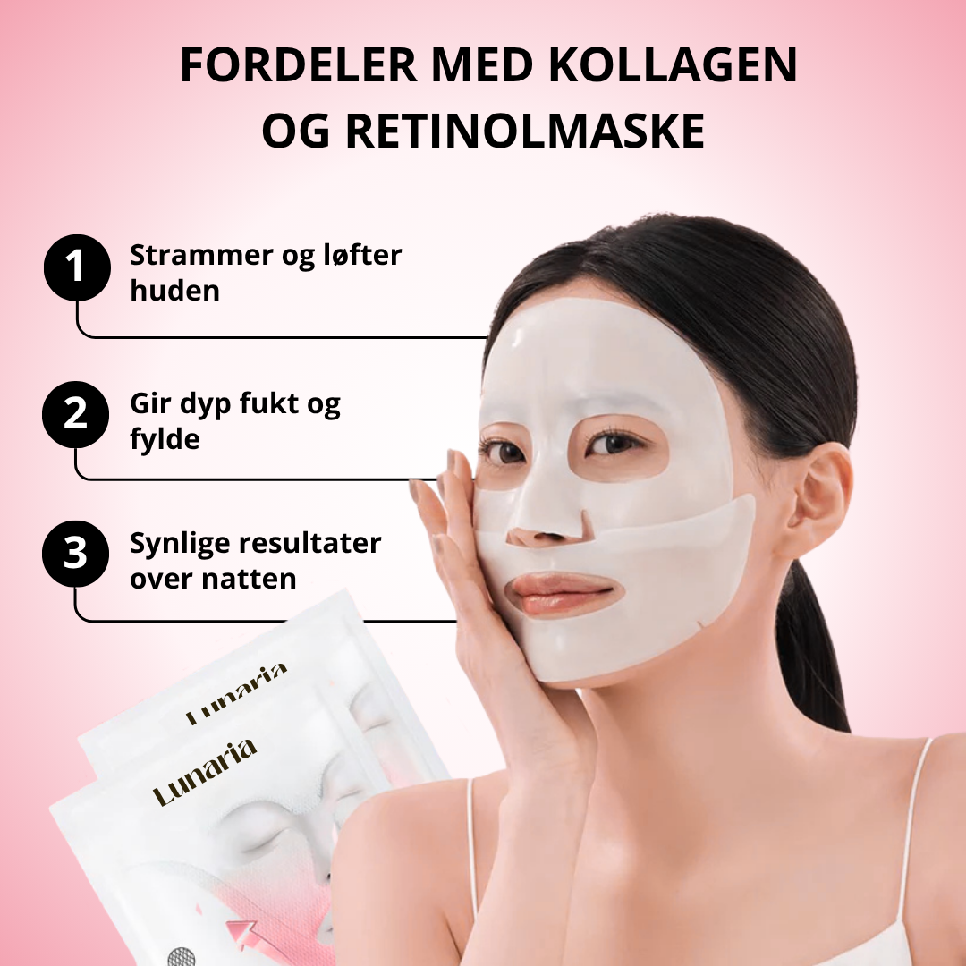 Lunaria Dypkollagen Retinol Løftemaske