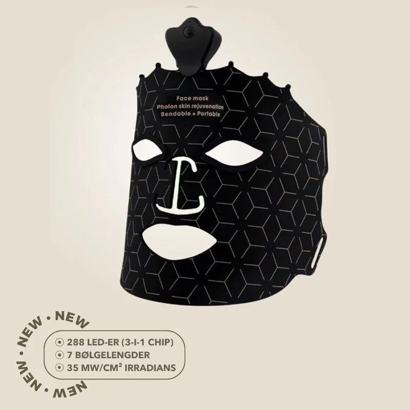 LED Lysterapi Ansiktsmaske