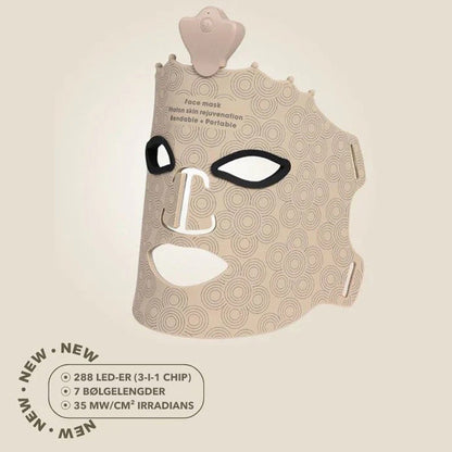 LED Lysterapi Ansiktsmaske - BARE 24 TIMER