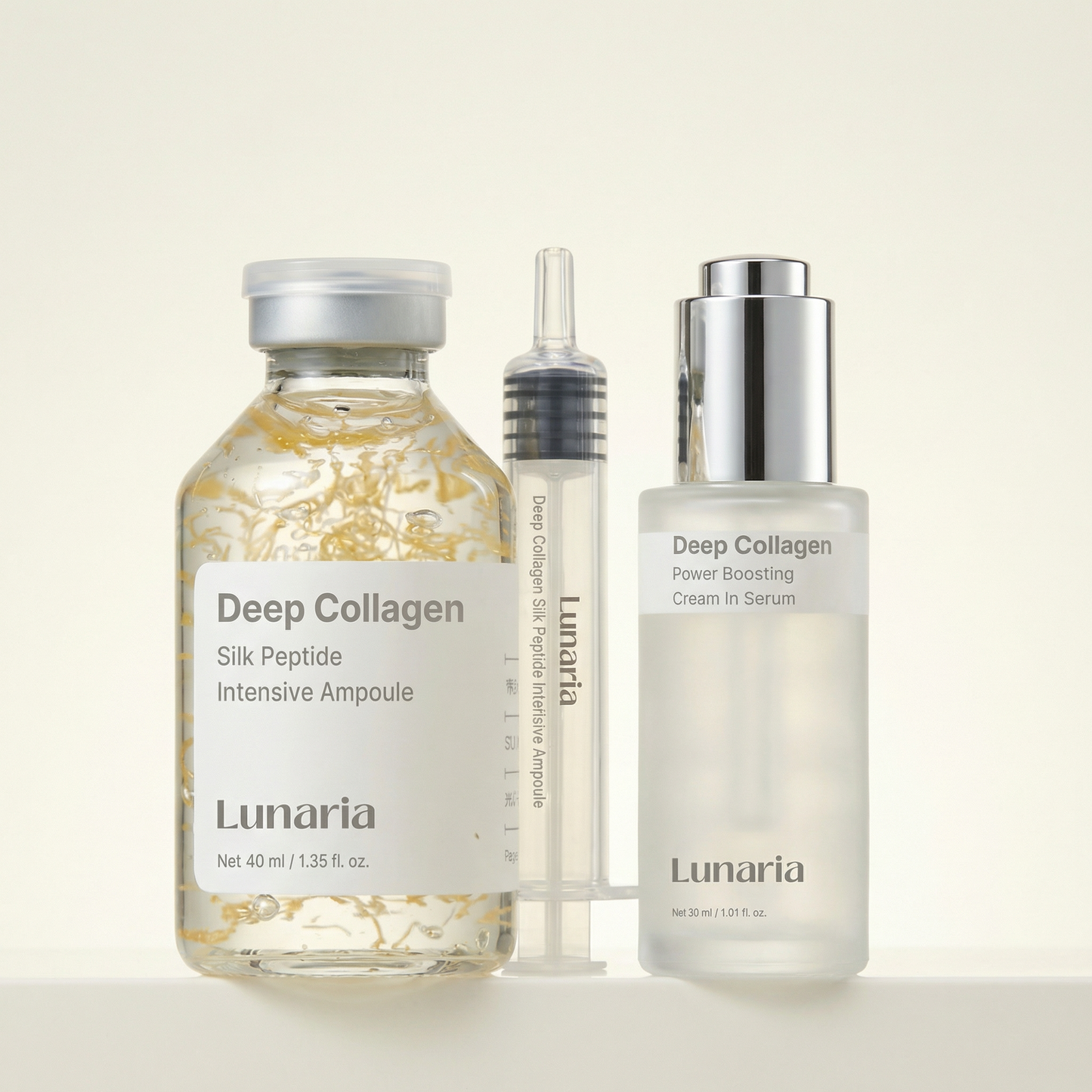 Lunaria Korean Silk-Kollagen Peptid-Liftset