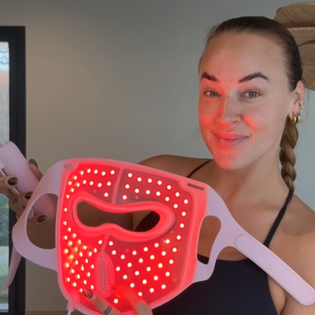 LED Lysterapi Ansiktsmaske 2.0