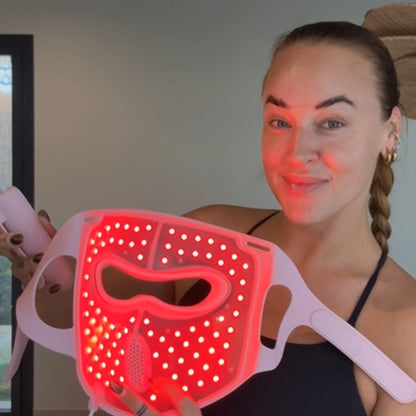LED Lysterapi Ansiktsmaske 2.0