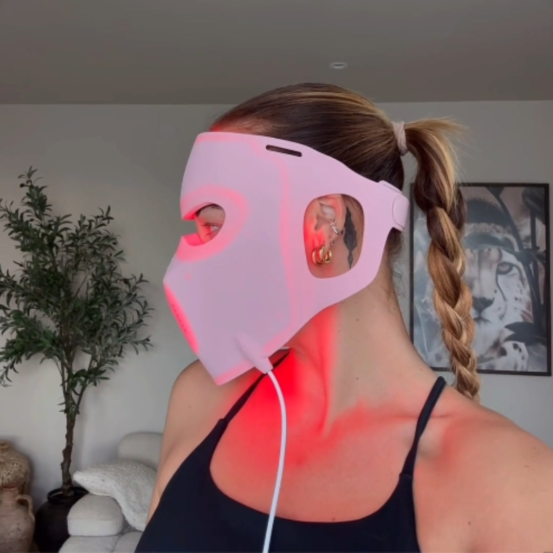 LED Lysterapi Ansiktsmaske 2.0