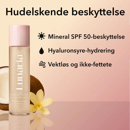 SPF 50 Lett Settingmist